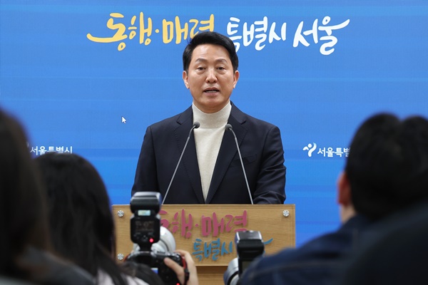 ¿À¼¼ÈÆ ¼¿ï½ÃÀå, ¡°±¹¹ÎÀÇÈû ¼¿ï½ÃÀå Èĺ¸ µî·ÏÇÑ´Ù¡±